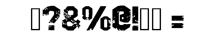 Urban Vintage Regular Font OTHER CHARS