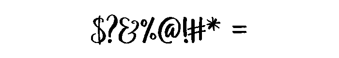 UrbanFlow Font OTHER CHARS