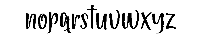 UrbanFlow Font LOWERCASE