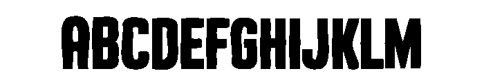 Urbaniq Font UPPERCASE