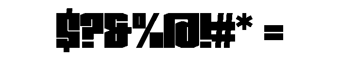 Urbanis Regular Font OTHER CHARS