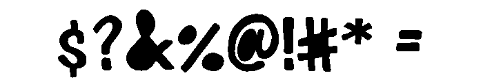 Urbano Font OTHER CHARS