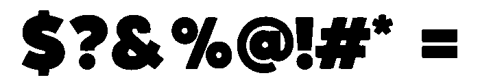 Urbanox Font OTHER CHARS