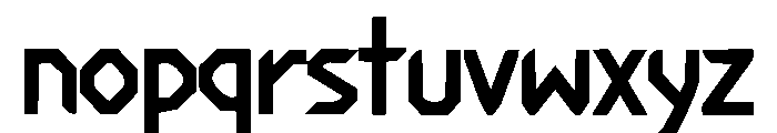 Urbexis Font LOWERCASE