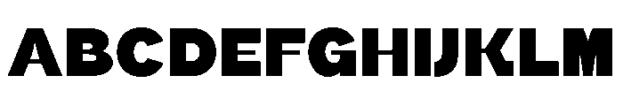 Urieka Regular Font UPPERCASE