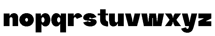 Urieka Regular Font LOWERCASE