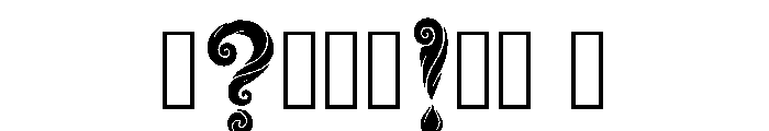 Urixen Regular Font OTHER CHARS