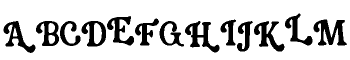 Ursinia Font UPPERCASE