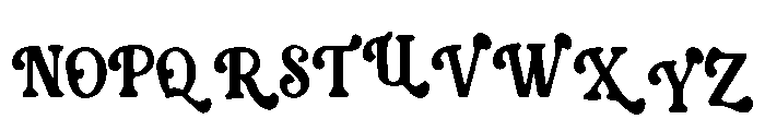 Ursinia Font UPPERCASE