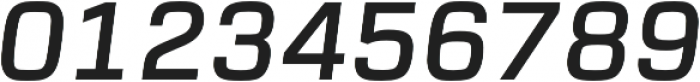 URW Dock Semi Bold Italic otf (600) Font OTHER CHARS