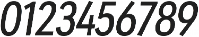 URW Geometric Cond Medium Oblique otf (500) Font OTHER CHARS