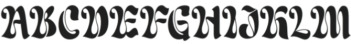 Urbalisty Regular otf (400) Font UPPERCASE