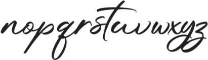 Urban Handwritten otf (400) Font LOWERCASE
