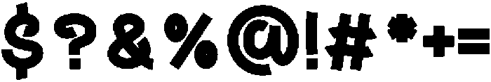 Urban Latte otf (400) Font OTHER CHARS