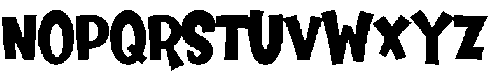 Urban Punks Regular otf (400) Font UPPERCASE