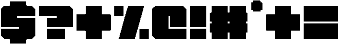 Urban Regular otf (400) Font OTHER CHARS