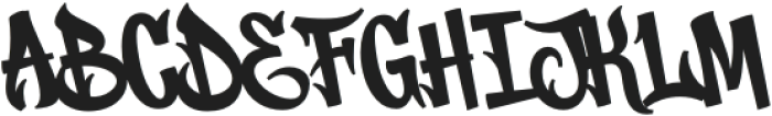 Urban Slash otf (400) Font UPPERCASE