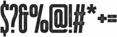 Urban Stamp otf (400) Font OTHER CHARS