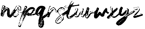 Urban Streak Regular otf (400) Font LOWERCASE