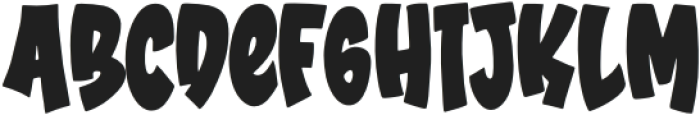 UrbanFreedom-Regular otf (400) Font UPPERCASE