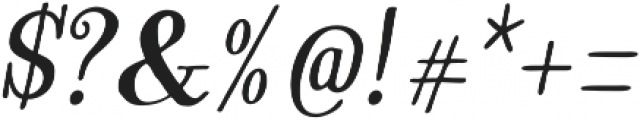 Urbis Pro Italic otf (400) Font OTHER CHARS