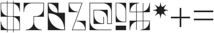 Urdoom Regular otf (400) Font OTHER CHARS