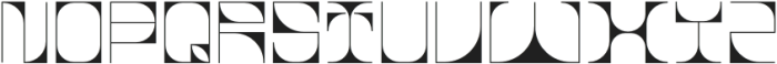 Urdoom Regular otf (400) Font UPPERCASE