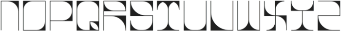 Urdoom Regular otf (400) Font LOWERCASE