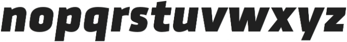 Urfa Black Italic otf (900) Font LOWERCASE