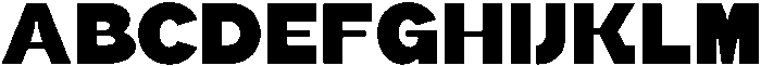 Urieka Regular otf (400) Font UPPERCASE
