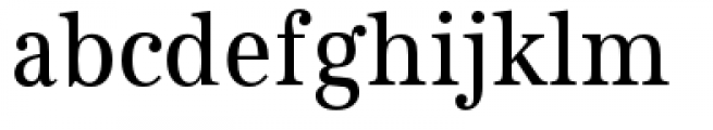 URW Antiqua Condensed Font LOWERCASE