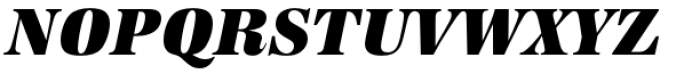 URW Antiqua Super Bold Italic Font UPPERCASE
