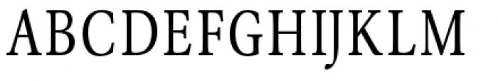 URW Garamond Condensed Regular Font UPPERCASE