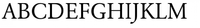 URW Garamond Regular Font UPPERCASE