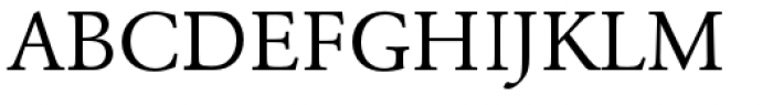 URW Garamond Wide Regular Font UPPERCASE