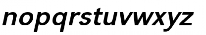 URW Grotesk Regular Oblique Font LOWERCASE