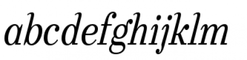 Urge Text Regular Italic Condensed Font LOWERCASE