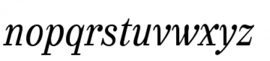 Urge Text Regular Italic Condensed Font LOWERCASE