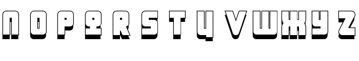 URAL 3d Font UPPERCASE
