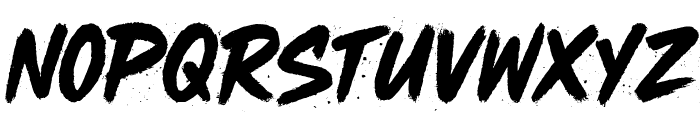 URBAN SPRAY Font UPPERCASE