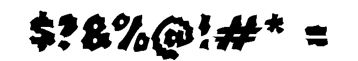 URGENA Font OTHER CHARS