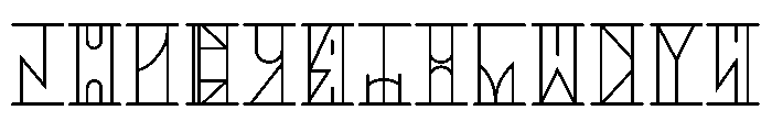Ur-Kittat Font UPPERCASE
