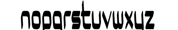 UrUrMa-Regular Font UPPERCASE