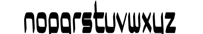 UrUrMa-Regular Font LOWERCASE