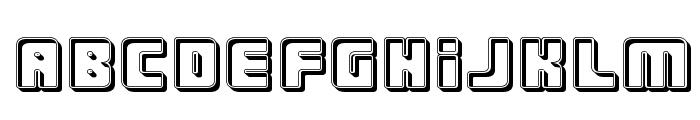 Urban Constructed Cutter Font LOWERCASE