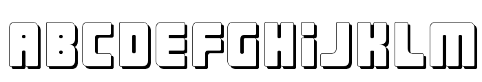 Urban Constructed Shadow Font UPPERCASE