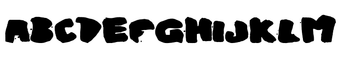Urban Ghost Font UPPERCASE