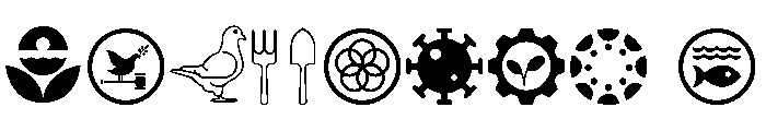 UrbanEcology Font OTHER CHARS