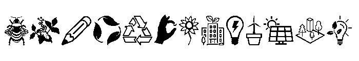 UrbanEcology Font UPPERCASE