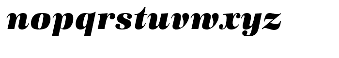 URW Antiqua Alternative Super Italic Font LOWERCASE